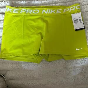 Nike Women's Neon Green Training Shorts